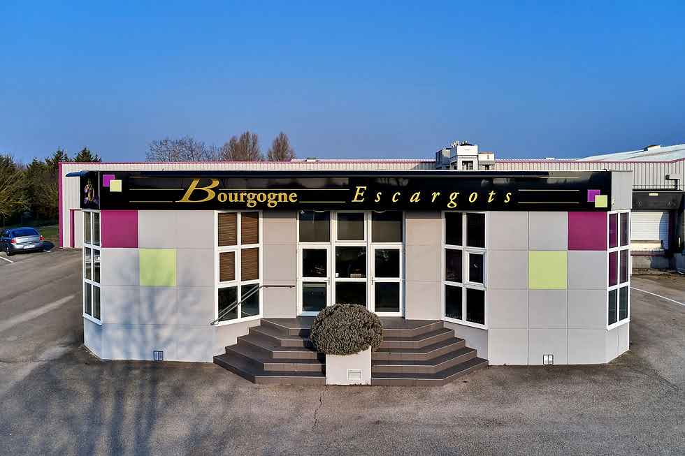 Façade entreprise Bourgogne Escargots