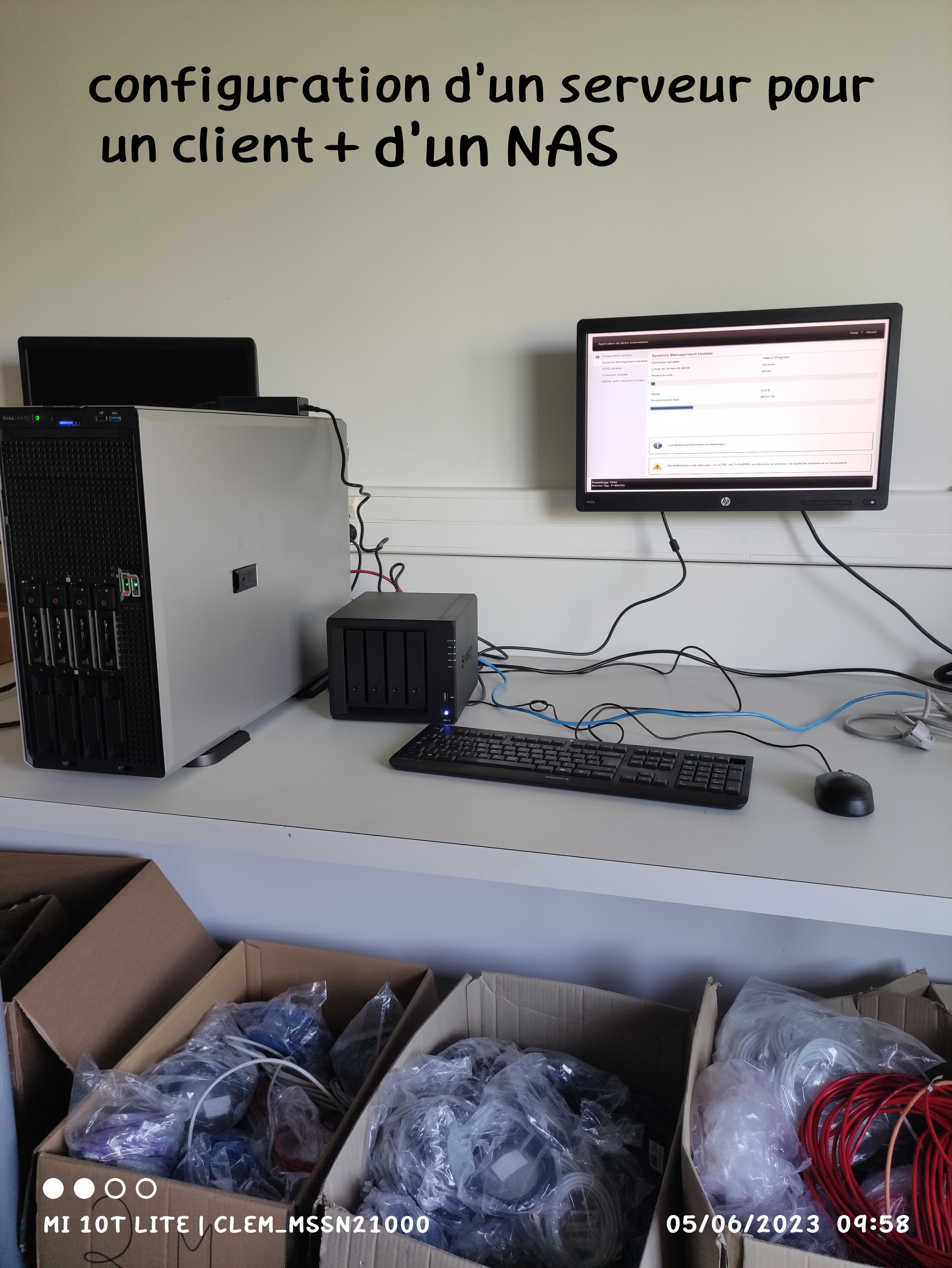 Configuration du serveur