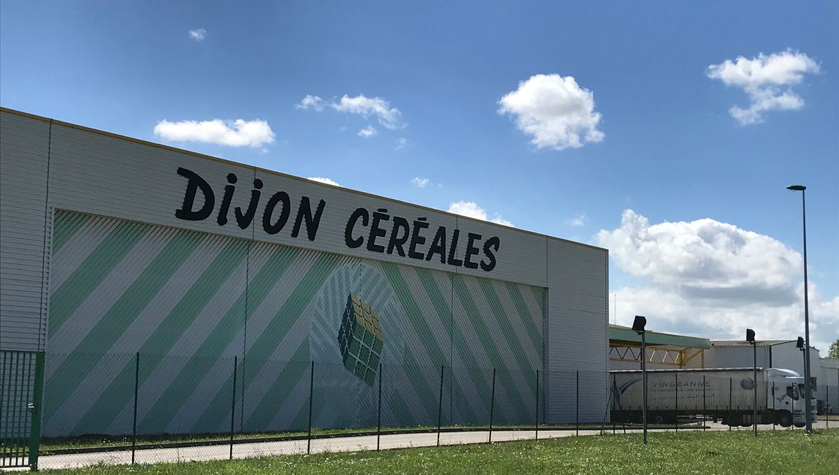 Façade entreprise Dijon Céréales